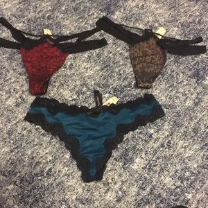 Victoria's Secret very sexy collection thongs